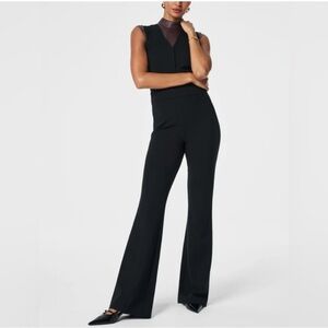 NWT Spanx The Perfect jumpsuit. Black Sleeveless. Small.